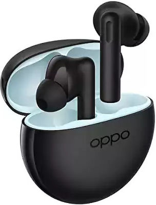 Oppo Enco Buds 2 Bluetooth Handsfree Căști cu Rezistență la Transpirație și Carcasă de Încărcare Negru