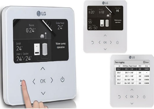 LG Therma V R32 Monobloc Αντλία Θερμότητας 12kW Τριφασική 65°C Monoblock