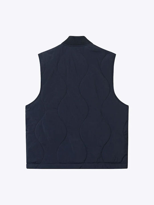 Les Deux Men's Sleeveless Jacket Navy Blue