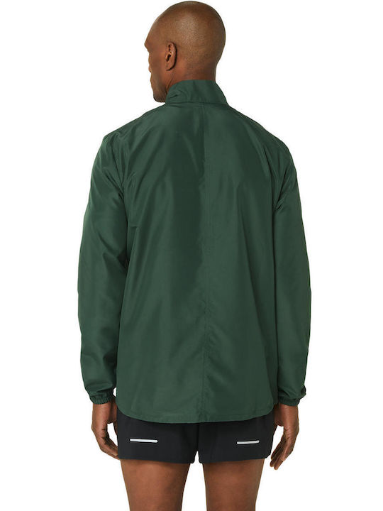 ASICS Men's Sport Jacket Windproof Green