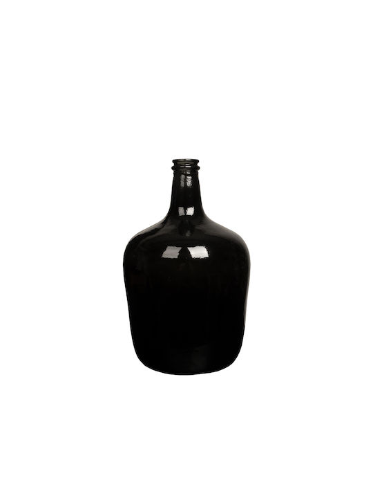 InTheBox Διακοσμητικό Βάζο Glas Schwarz 24.5x24.5x40cm 1Stück