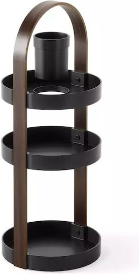 Umbra Bellwood Organisationsständer für Kosmetik mit Ebenen Schwarz 50x20x19,7cm