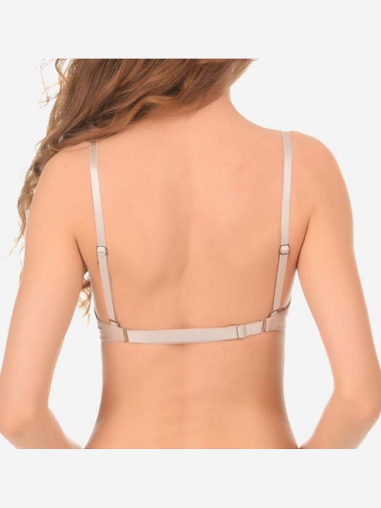 Bra with Light Padding Underwire Beige
