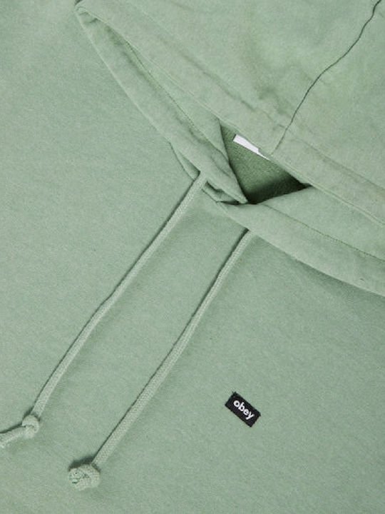 Timeless Sweatshirt With Green Hood