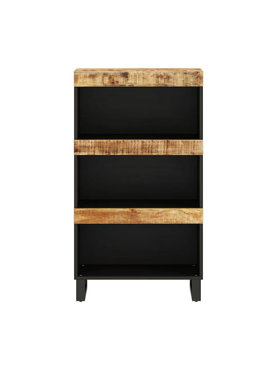 Cabinet Floor Black 60x33x107cm