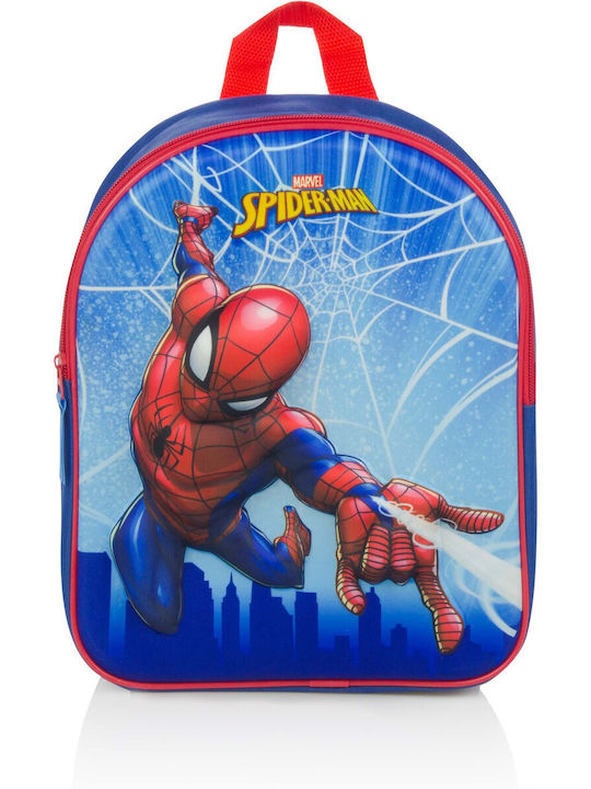 Spiderman School Bag Backpack Kindergarten in Blue color