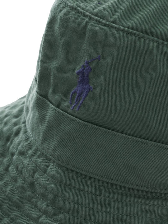 Ralph Lauren Υφασμάτινo Ανδρικό Καπέλο Στυλ Bucket Πράσινο