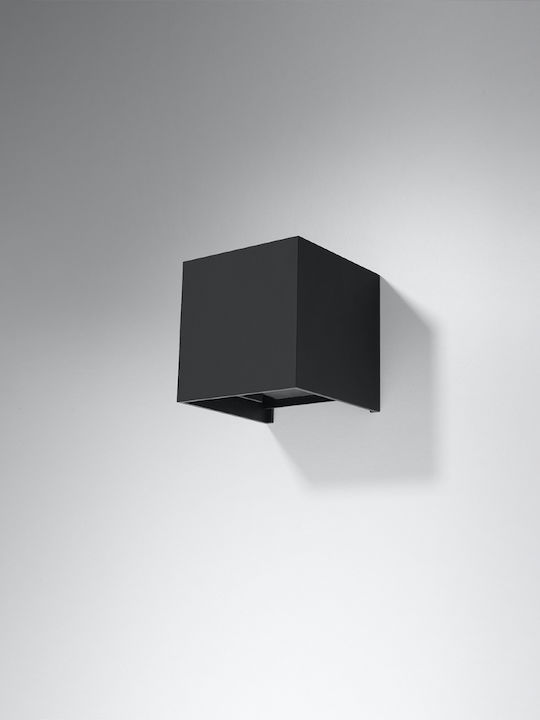 Sollux Стенен Външен Плафон LED IP54 6W 11x11x11εκ.