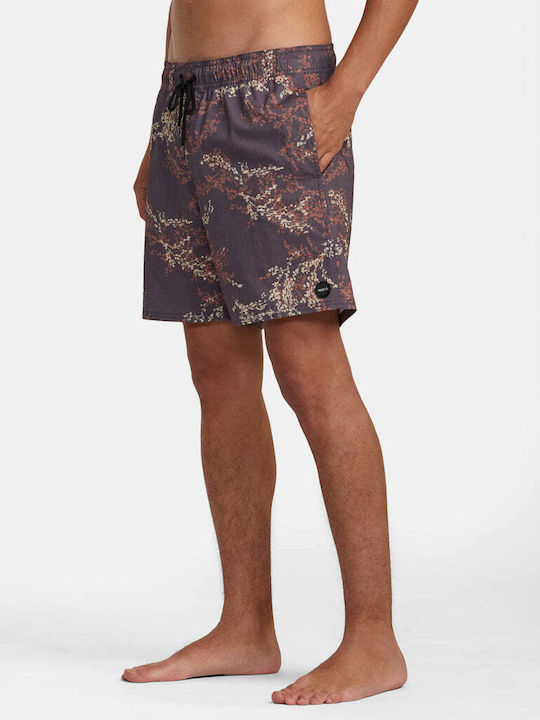 Ανδρικό Μαγιό Σορτς Μωβ Floral