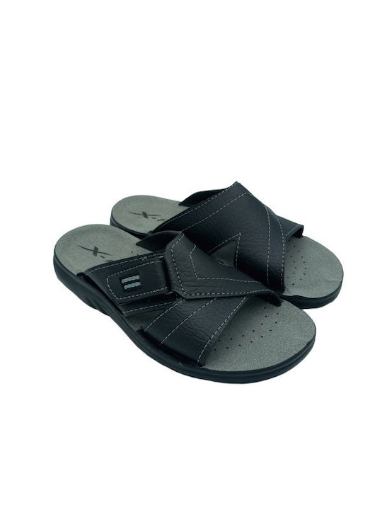 Herrensandalen in Schwarz Farbe