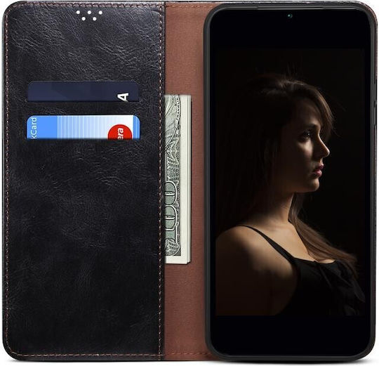Oil Wax Book Μαύρο (Realme 11 Pro / 11 Pro+)