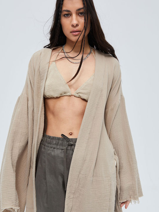 Men's Cardigan Beige