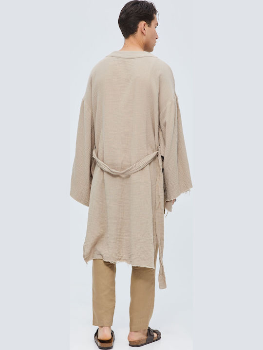 Men's Cardigan Beige