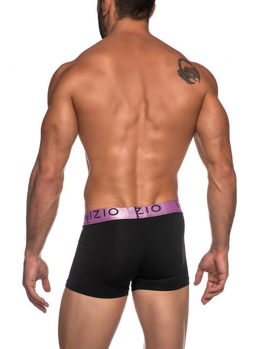 Inizio Herren Boxershorts BLACK/LILAC 1Packung