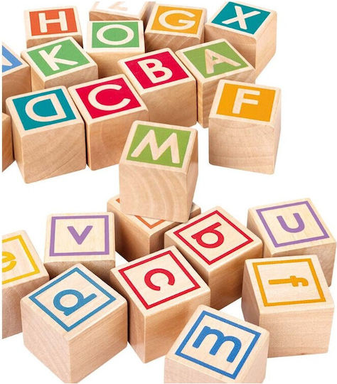 Hape Εκπαιδευτικά Τουβλάκια Ξύλινα για 1.5+ Ετών 26τμχ