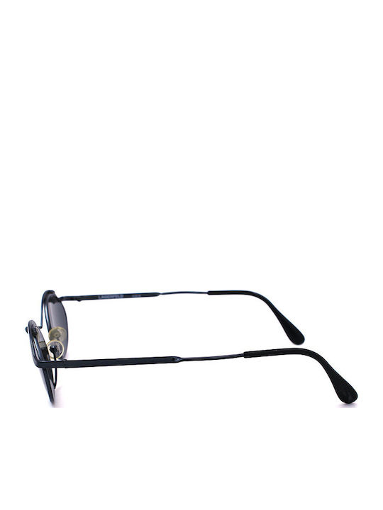 Karl Lagerfeld Unisex Sunglasses with Gray Metal Frame and Black Lens 4135 04 C3
