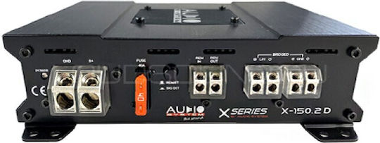 Audio System X-150.2 D Кола Усилвател 2 Канала Amplifier Class D