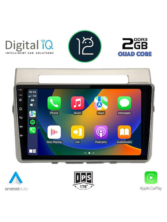 Digital IQ Car Audio System for Toyota Corolla Verso / Verso 2004-2009 (Bluetooth/USB/AUX/WiFi/GPS/Apple-Carplay) with Touch Screen 9"