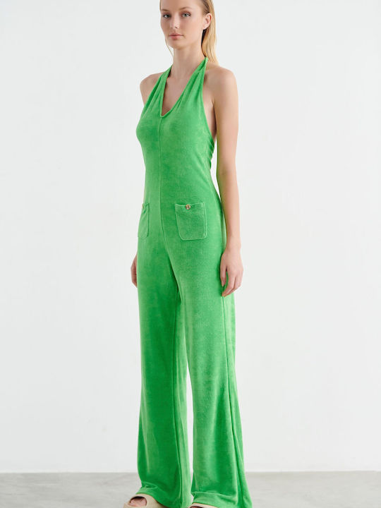 SugarFree Women's Sleeveless One-piece Suit Green