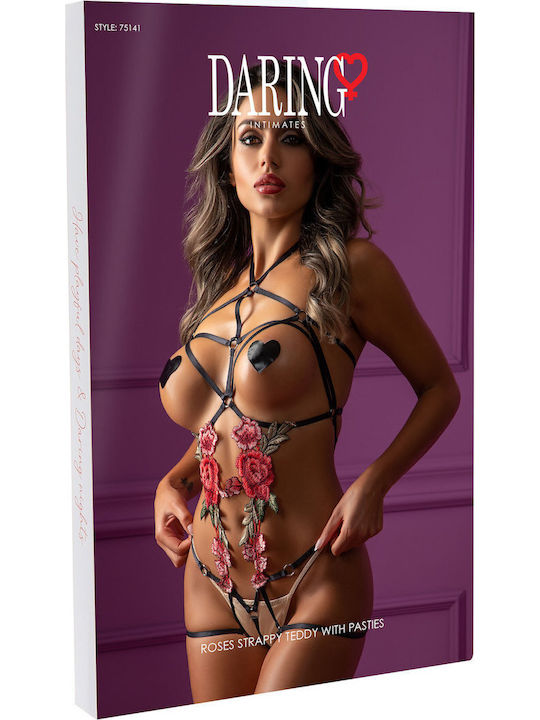 Daring Intimates Sexy Bodysuit Gold