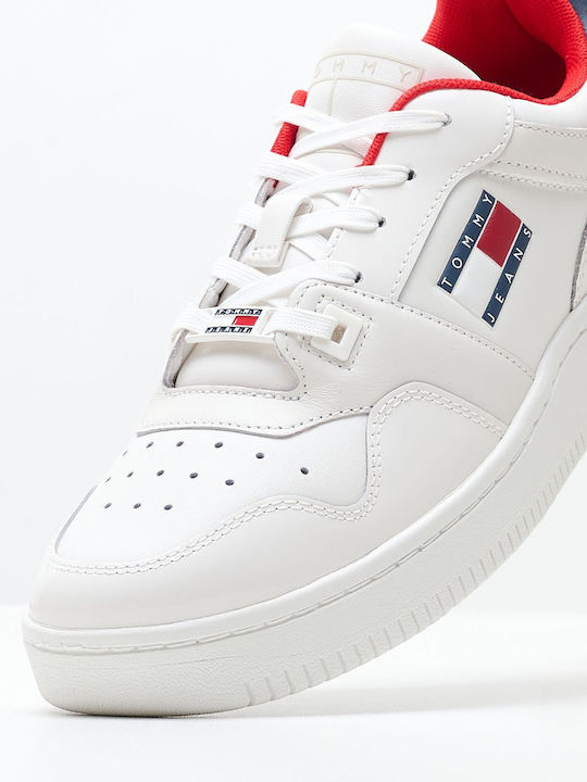 Retro Basket Sneakers White