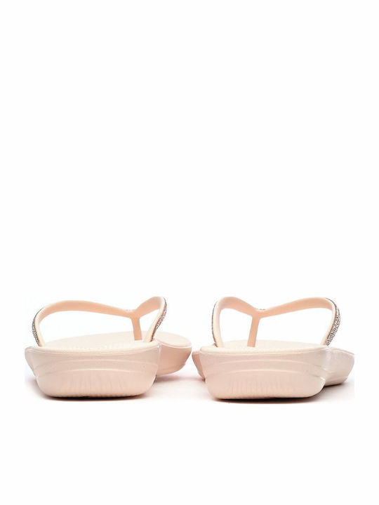 Iqushion Frauen Flip Flops in Rosa Farbe