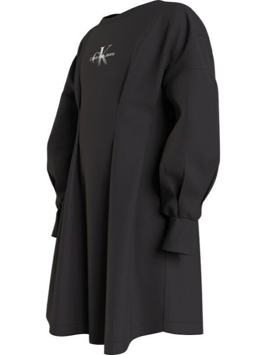 Children's Dress Long Sleeve Black