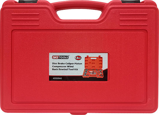 SKS Tools Εργαλείο Φρένων Αυτοκινήτου 13τμχ για Audi / Ford / Honda / Nissan / Saab / Seat / VW