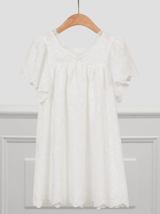 Abel & Lula Kids Dress White