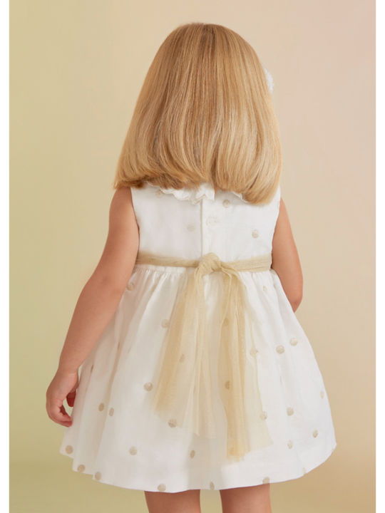 Abel & Lula Children's Dress White