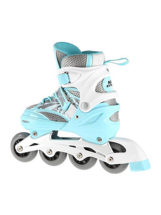 Nils NA 10602A Inline Αυξομειούμενα Rollers Μπλε Παιδικά