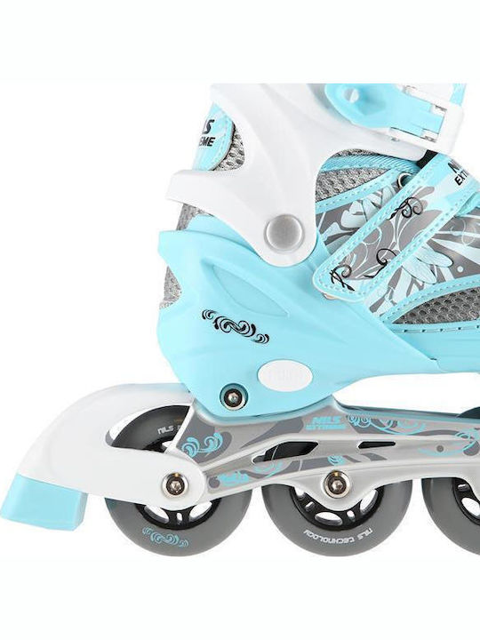 Nils NA 10602A Inline Αυξομειούμενα Rollers Μπλε Παιδικά