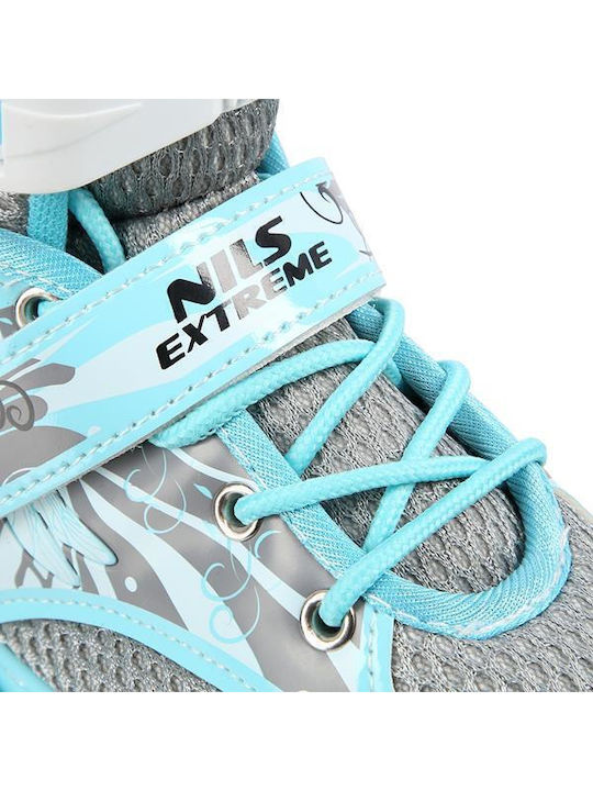 Nils NA 10602A Inline Αυξομειούμενα Rollers Μπλε Παιδικά