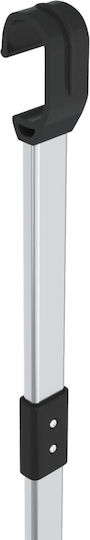 vidaXL Clothes Hanger Silver 344374 1pcs