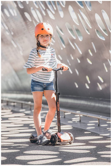 Scoot & Ride Kids Scooter Highwaykick 5 LED 3-Wheel for 5+ Years Orange