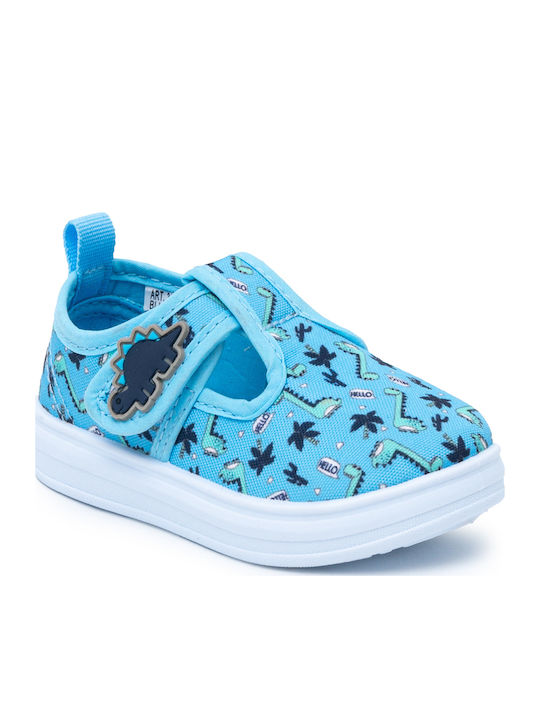 Kinder Sneakers mit Klettverschluss Blau