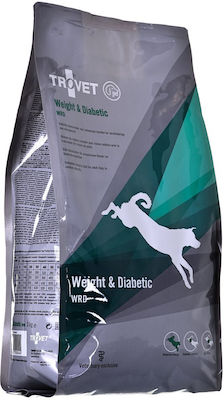 Trovet Weight & Diabetic 3kg Dry Food Diet for Adult Dogs with Poultry