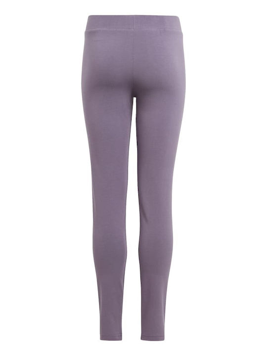 Adidas Kids Long Sport Legging Purple