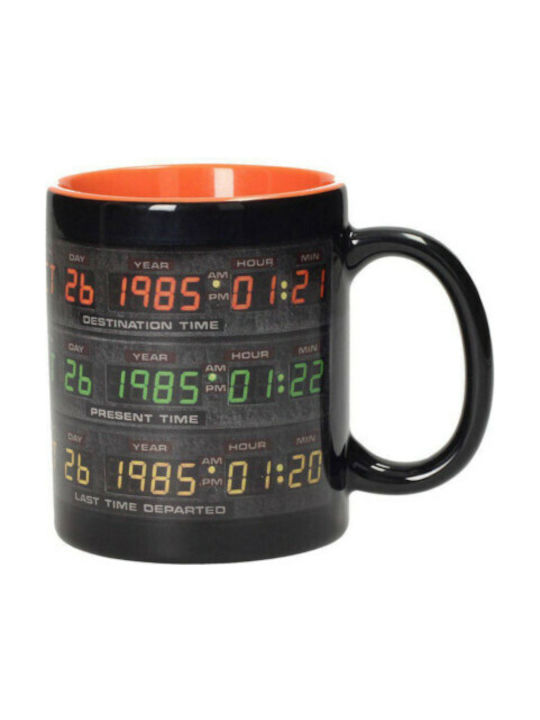 Sd Toys Back to the Future - Control Panel Cană Ceramică Neagră 330ml