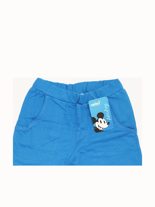 Kids' Shorts/Bermudas Fabric Mickey Mouse Blue