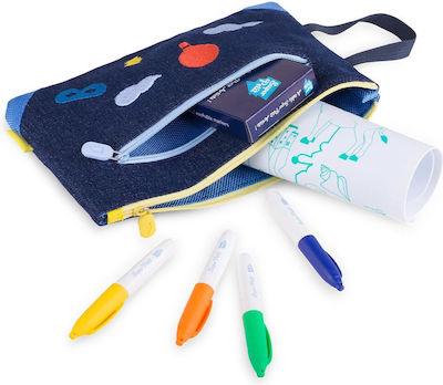 Super Petit Pencil Case with 1 Compartment Multicolored