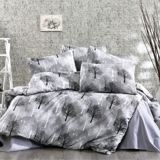 Dimcol Forest Σετ Μονό 3τμχ 160x240εκ. 312 Grey