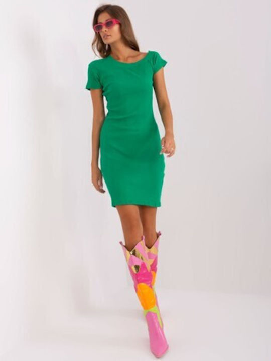 Relevance Summer Mini Dress Green