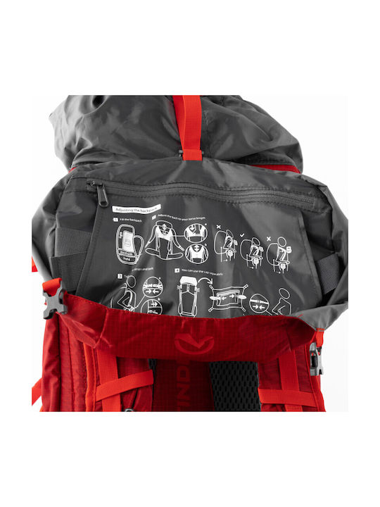 Northfinder Rucsac de alpinism 45lt Roșu