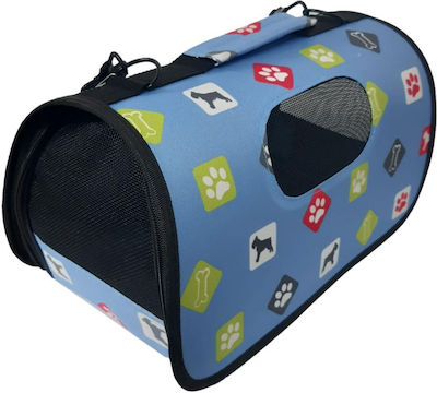 Handtasche für Hunde / Katzen Blau L37xB37xH24cm.