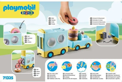 Playmobil 123 Камионче Donut за 1-4 години