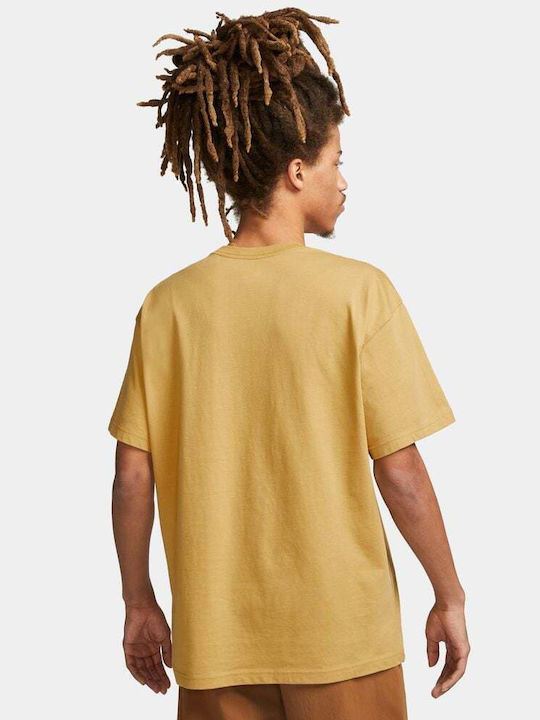 Nike M90 Futura Men's Athletic T-shirt Short Sleeve Gold