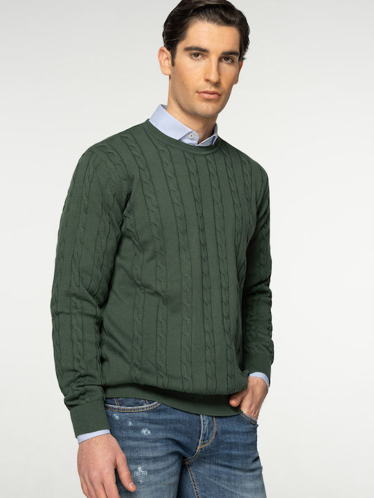 Artisti Italiani Men's Long Sleeve Sweater Green