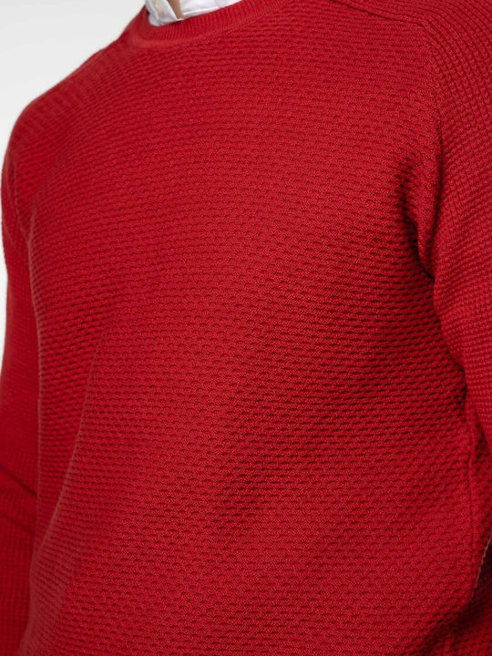 Artisti Italiani Men's Long Sleeve Sweater Red