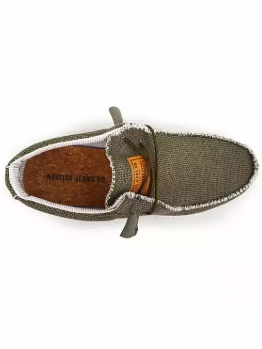 Nautica Men's Moccasins Green